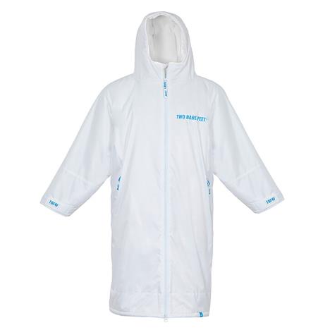Two Bare Feet Weatherproof Changing Robe & Changing Mat - White / Blue £64.99